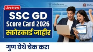 SSC GD Score Card 2026