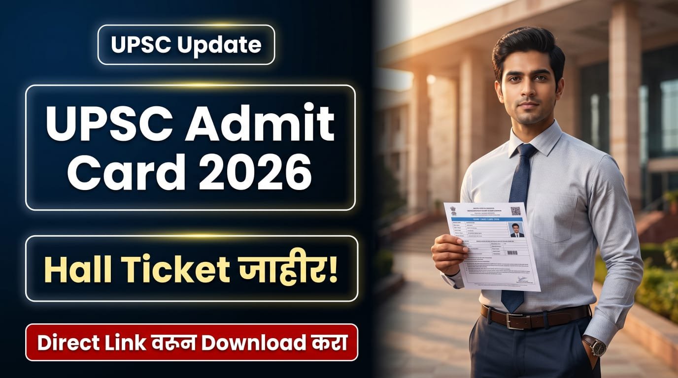 UPSC CSE Prelims Admit Card 2026