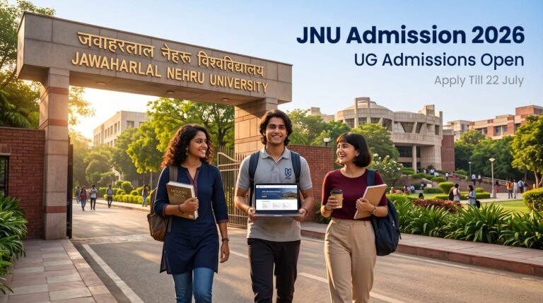 JNU Admission 2026